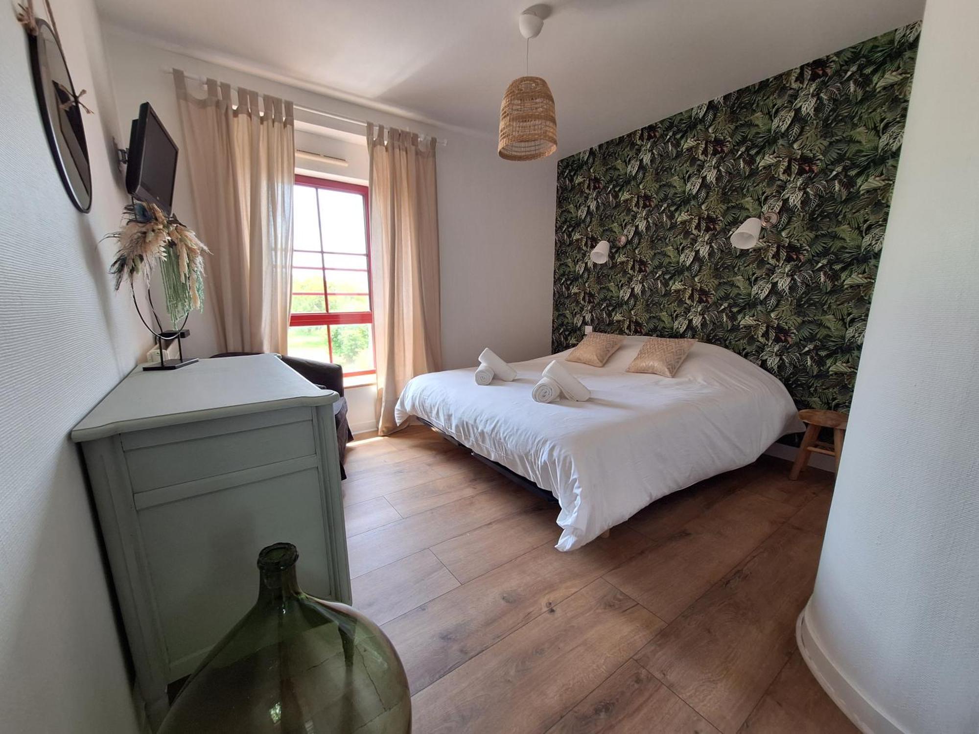Domaine De Bobehec - Gite De Groupe, Chambres & Salle - 23 Personnes - Morbihan Proche Vannes Et Plages La Vraie-Croix Zimmer foto